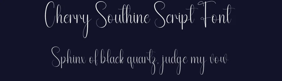 Cherry Southine Script Font by andikastudio — Script Handwritten Font — thumbnail 2