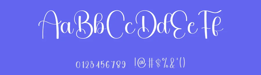 Cherrybell – Authentic Handwritten Style Font by freshtypeink — Script Handwritten Font — thumbnail 3