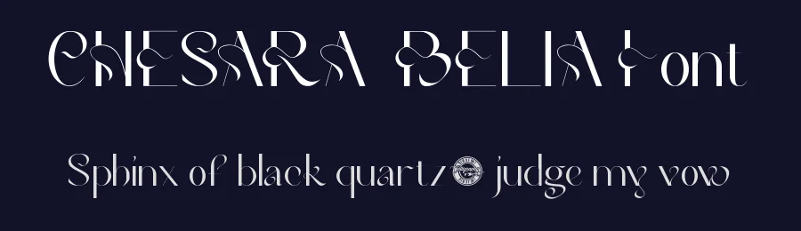 Chesara Belia Font by CalligraphyFonts.net — Serif Font — thumbnail 2