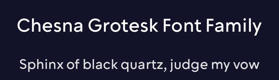 Chesna Grotesk Font Family by Horizon Type — Sans Serif Font — thumbnail 2