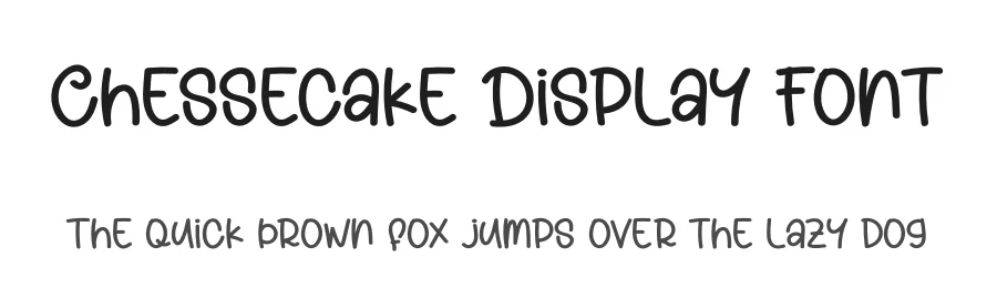 Chessecake Display Font by creativeletter — Display Font