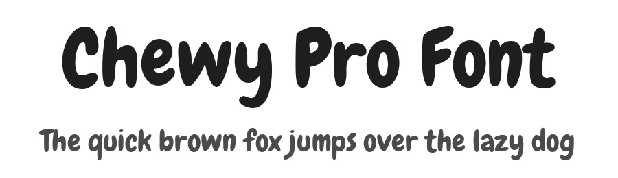 Chewy Pro Font by Neapolitan Type — Script Handwritten Font