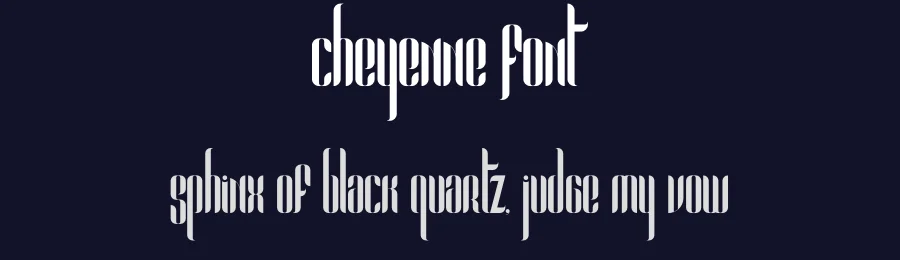 Cheyenne Font by vpcreativeshop — Sans Serif Font — thumbnail 2
