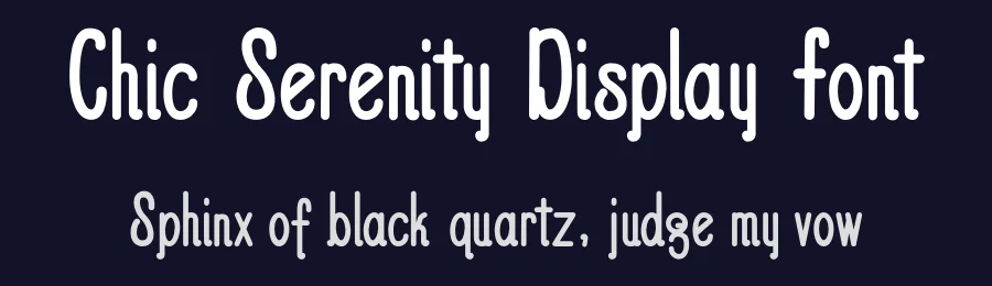 Chic Serenity Display Font by ArtiXLabs — Decorative Font — thumbnail 2