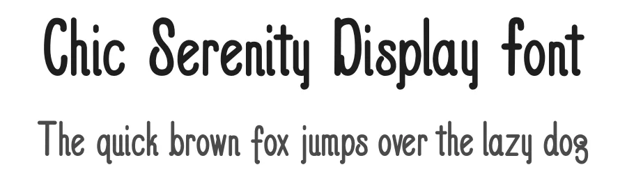 Chic Serenity Display Font by ArtiXLabs — Decorative Font