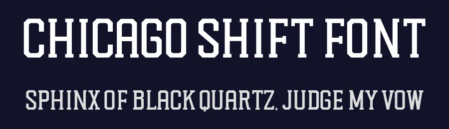 Chicago Shift Font by Letterhend Studio — Slab Serif Font — thumbnail 2