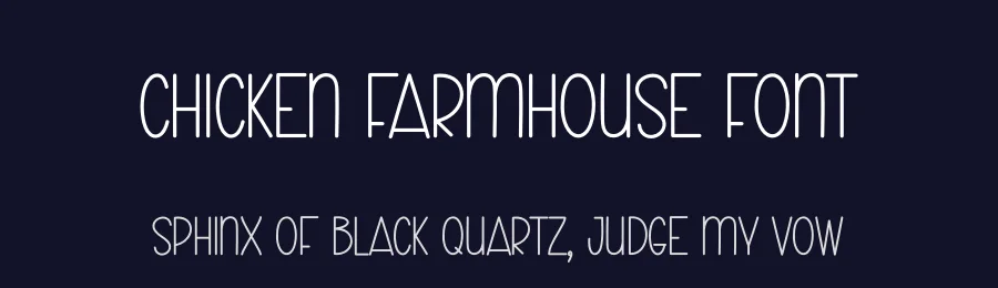 Chicken Farmhouse Font by creativeletter — Script Handwritten Font — thumbnail 2