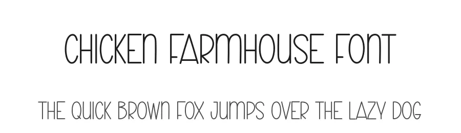 Chicken Farmhouse Font by creativeletter — Script Handwritten Font