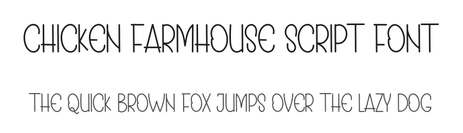 Chicken Farmhouse Script Font by inermediaSTUDIO — Display Font