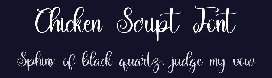 Chicken Script Font by inermediaSTUDIO — Script Handwritten Font — thumbnail 2