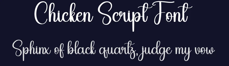Chicken Script Font by andikastudio — Script Handwritten Font — thumbnail 2