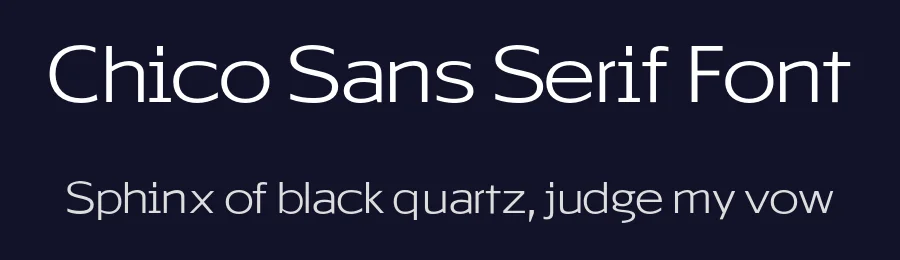 Chico Sans Serif Font by Tapiwanashe Sebastian Garikayi — Sans Serif Font — thumbnail 2