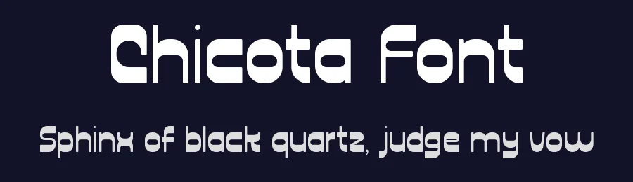Chicota Font by Rautan Studio — Decorative Font — thumbnail 2