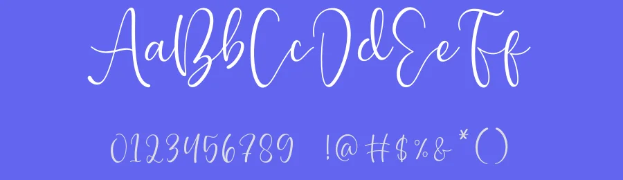 Chiesty Script Font by singapur21 — Script Handwritten Font — thumbnail 3