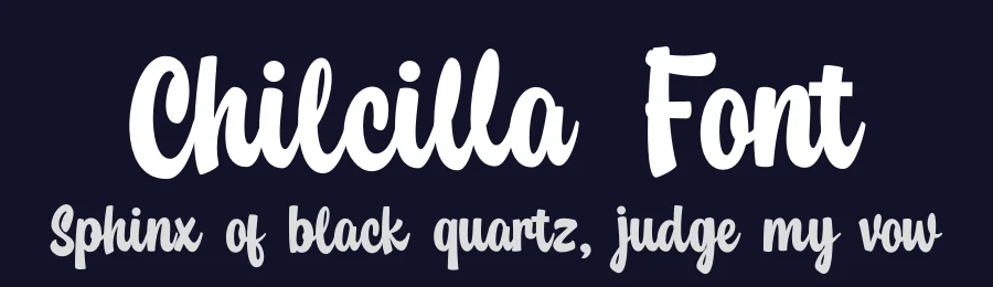 Chilcilla Font by Rochart — Script Handwritten Font — thumbnail 2