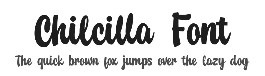 Chilcilla Font by Rochart — Script Handwritten Font