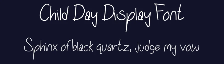 Child Day Display Font by levincreative — Decorative Font — thumbnail 2