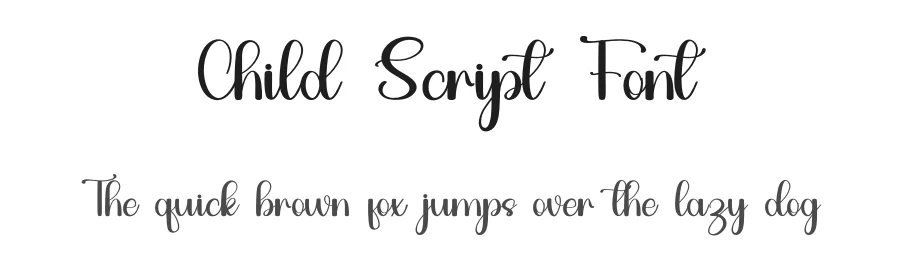 Child Script Font by inermediaSTUDIO — Script Handwritten Font