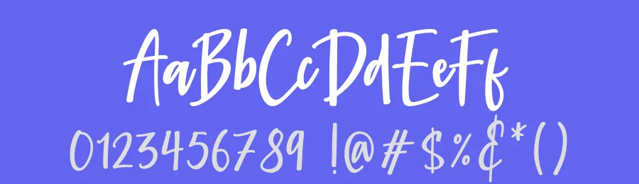 Childish Sweet Handwritten Font by balpirick — Script Handwritten Font — thumbnail 3