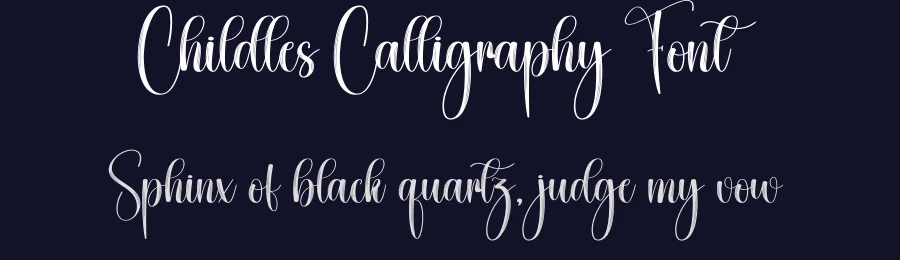 Childles Calligraphy Font by creativeletter — Script Handwritten Font — thumbnail 2