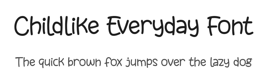 Childlike Everyday Font by Dreamink Studio — Script Handwritten Font