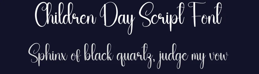 Children Day Script Font by andikastudio — Script Handwritten Font — thumbnail 2