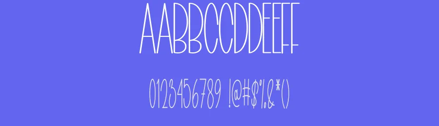 Children Simple Handmade Font by freshtypeink — Display Font — thumbnail 3