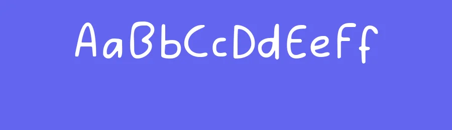 Children’s Genes Font by Demfont — Script Handwritten Font — thumbnail 3