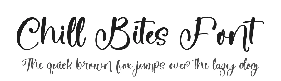 Chill Bites Font by stylishtype.co — Script Handwritten Font