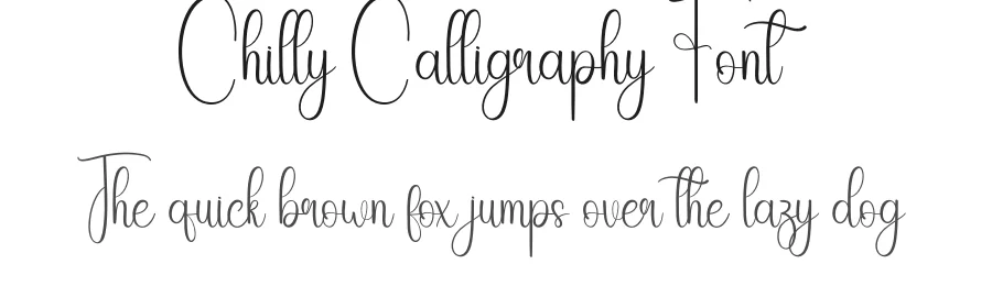 Chilly Calligraphy Font by andikastudio — Script Handwritten Font