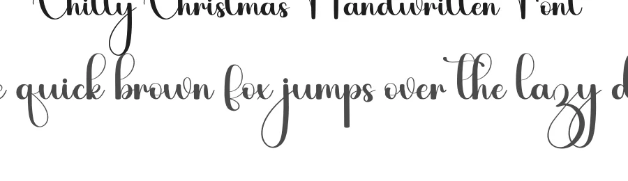 Chilly Christmas Handwritten Font by inermediaSTUDIO — Script Handwritten Font