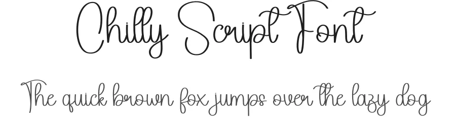 Chilly Script Font by andikastudio — Script Handwritten Font