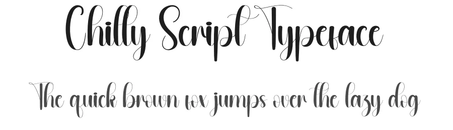 Chilly Script Typeface by andikastudio — Script Handwritten Font