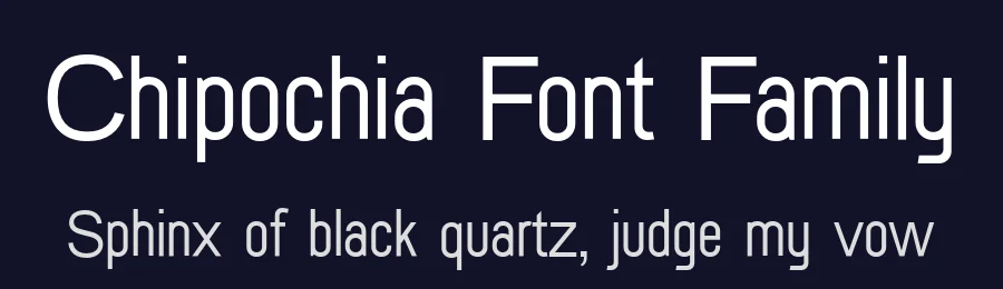 Chipochia Font Family by UICreative — Sans Serif Font — thumbnail 2