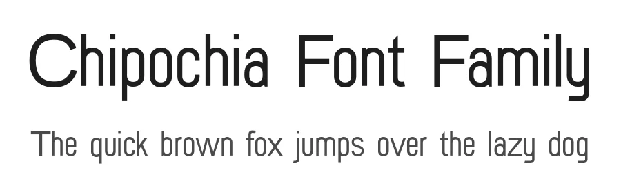 Chipochia Font Family by UICreative — Sans Serif Font
