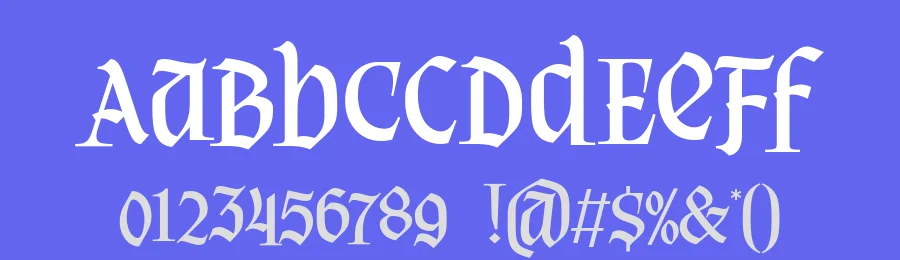 Chiron Rothen Font by alit design — Blackletter Font — thumbnail 3