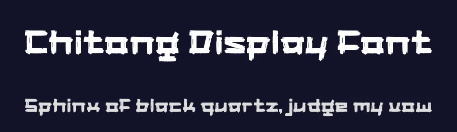 Chitong Display Font by productype — Decorative Font — thumbnail 2