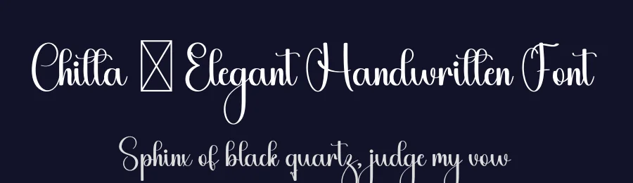 Chitta – Elegant Handwritten Font by freshtypeink — Script Handwritten Font — thumbnail 2