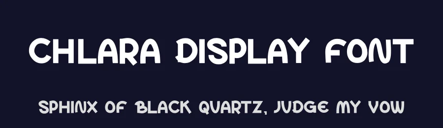 Chlara Display Font by letterfiastudio — Display Font — thumbnail 2