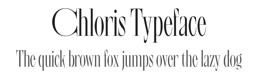 Chloris Typeface by Bolditalic Studio — Serif Font