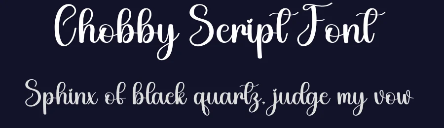 Chobby Script Font by creativeletter — Script Handwritten Font — thumbnail 2
