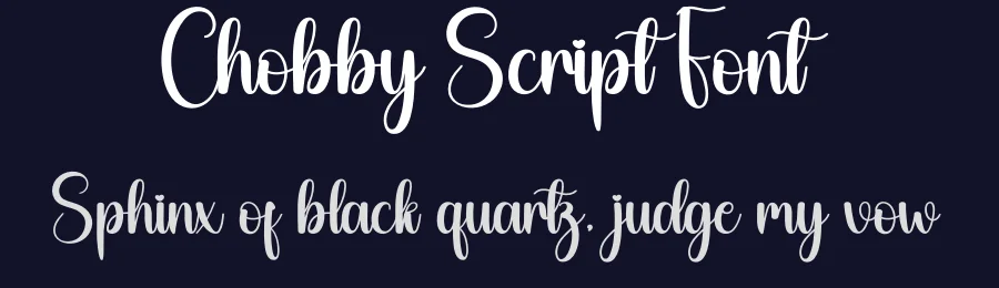 Chobby Script Font by creativeletter — Script Handwritten Font — thumbnail 2