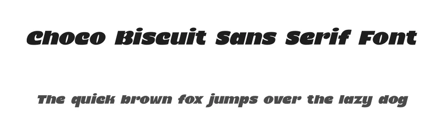 Choco Biscuit Sans Serif Font by mhdafifersya — Sans Serif Font
