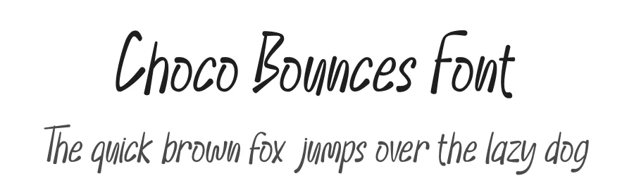Choco Bounces Font by PutraCetol Studio — Display Font