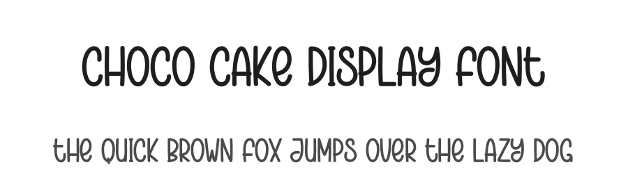 Choco Cake Display Font by Kecimpring — Display Font