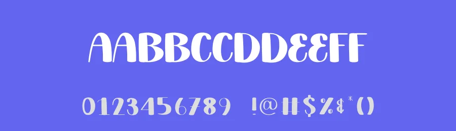 Choco Drink Display Font by creativeletter — Display Font — thumbnail 3