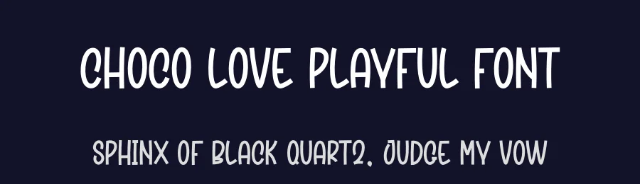 Choco Love Playful Font by creativeletter — Script Handwritten Font — thumbnail 2
