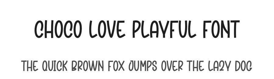 Choco Love Playful Font by creativeletter — Script Handwritten Font
