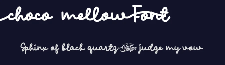 Choco Mellow Font by VinType — Display Font — thumbnail 2