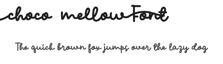 Choco Mellow Font by VinType — Display Font